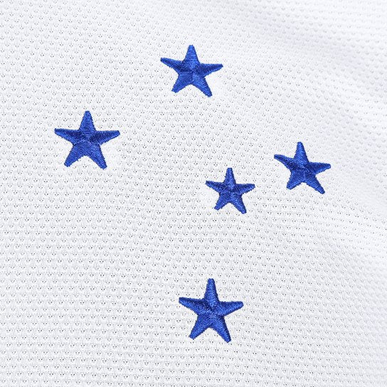 Camisa Cruzeiro II 24/25 Masculina - Branco e Azul - Image 4